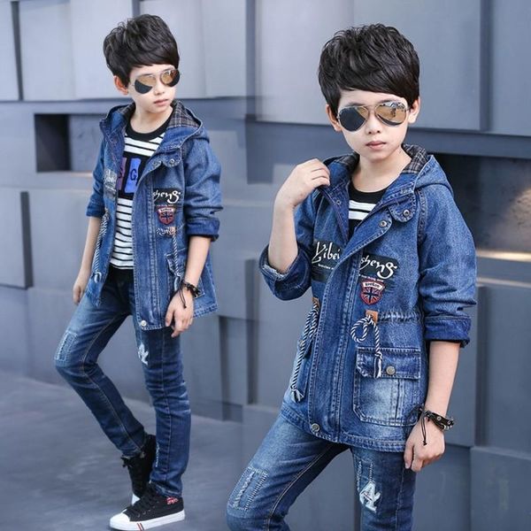 jackets 2021 boys autumn spring hooded denim coat school cowboy children's casual outwear kids clothing jean, Blue;gray
jackets 2021 boys autumn spring hooded denim coat school cowboy children's casual outwear kids clothing jean, Blue;gray
