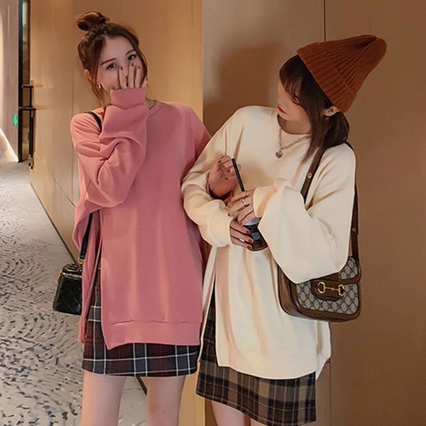 lazy style women's sweater sweater spring and autumn 2020 new korean loose fashion long sleeve thin ins fashionable women's wear s, Black
lazy style women's sweater sweater spring and autumn 2020 new korean loose fashion long sleeve thin ins fashionable women's wear s, Black
