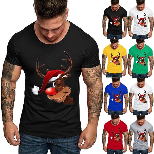 funny t shirts christmas t-shirts men xmas tshirts casual o neck elk 3d print short sleeve party tshirt 2021, White;black
funny t shirts christmas t-shirts men xmas tshirts casual o neck elk 3d print short sleeve party tshirt 2021, White;black