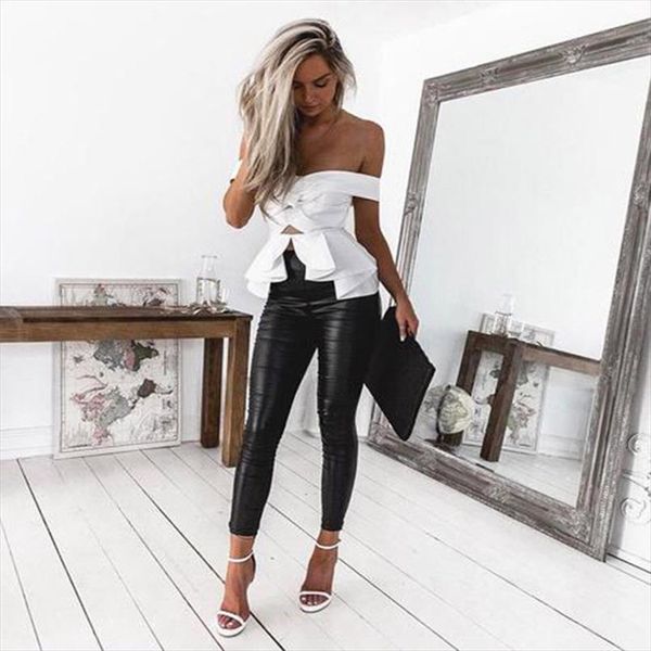 vogue women skinny leopard snakeskin print black leather leggings pants fashion female high waist slim legging pencil pants
vogue women skinny leopard snakeskin print black leather leggings pants fashion female high waist slim legging pencil pants