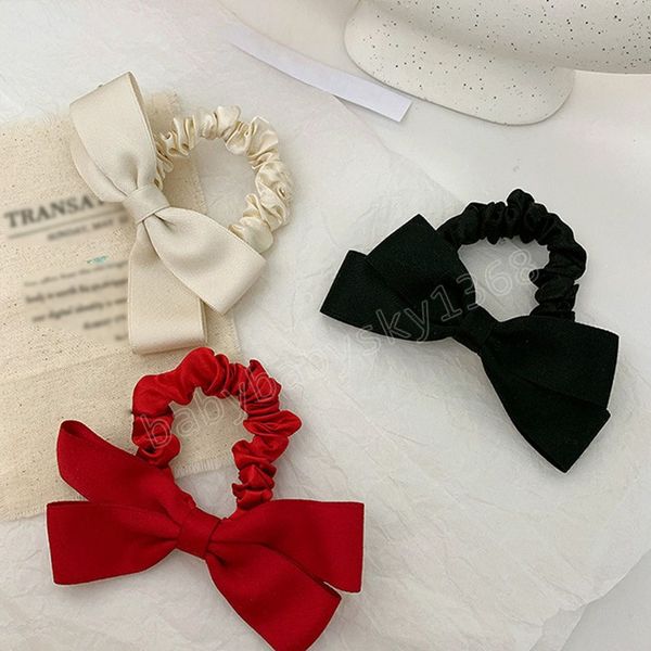 children cute elegant bowknot hair ties woman hair accessories girls hair ornaments hairband elastic hairbands, Slivery;white
children cute elegant bowknot hair ties woman hair accessories girls hair ornaments hairband elastic hairbands, Slivery;white