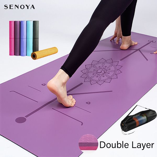 tpe yoga double layer non-slip mat yoga exercise pad with position line for fitness gymnastics and pilates
tpe yoga double layer non-slip mat yoga exercise pad with position line for fitness gymnastics and pilates
