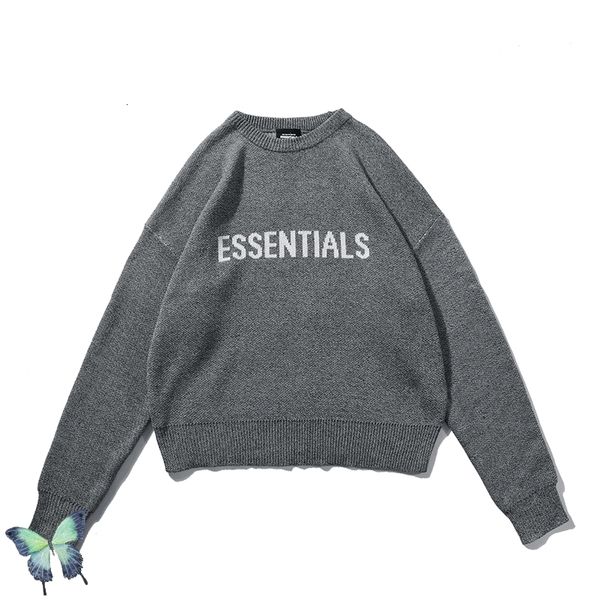 2021 new real p men women sweaters grey black classic vintage sweater fast shipping 51c5, White;black
2021 new real p men women sweaters grey black classic vintage sweater fast shipping 51c5, White;black