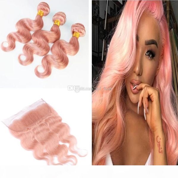 body wave ear to ear frontal with pink hair 3 bundles body wave wavy pink hair weaves with frontal closure 4pcs lot, Black
body wave ear to ear frontal with pink hair 3 bundles body wave wavy pink hair weaves with frontal closure 4pcs lot, Black