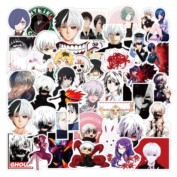 50 pcs new design tokyo ghoul anime waterproof stickers for skateboard suitcase guitar luggage lapsticker
50 pcs new design tokyo ghoul anime waterproof stickers for skateboard suitcase guitar luggage lapsticker