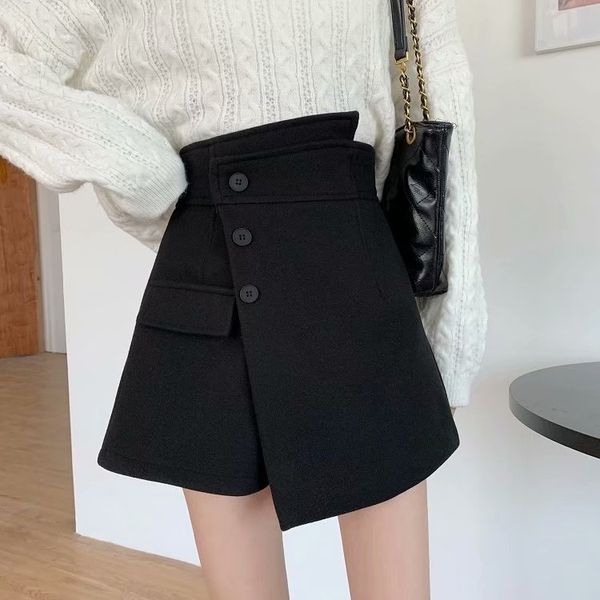 2021 new winter fashion women sweet mini school girl solid high waist button white red female spring short skirt irregular 7eru, Black
2021 new winter fashion women sweet mini school girl solid high waist button white red female spring short skirt irregular 7eru, Black