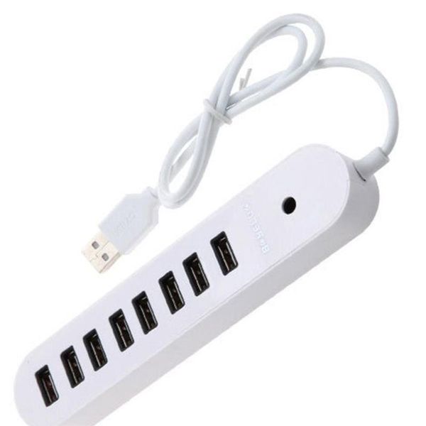 rectangle white 8-port usb 2.0 data hub splitter adapter for general application r16
rectangle white 8-port usb 2.0 data hub splitter adapter for general application r16