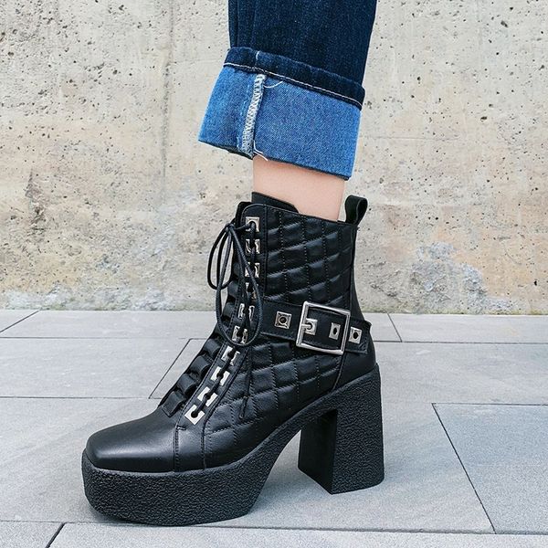 2021 new fashion leather genuine female ankle boots stylish toe tall heels high party woman's shoes 184c, Black
2021 new fashion leather genuine female ankle boots stylish toe tall heels high party woman's shoes 184c, Black
