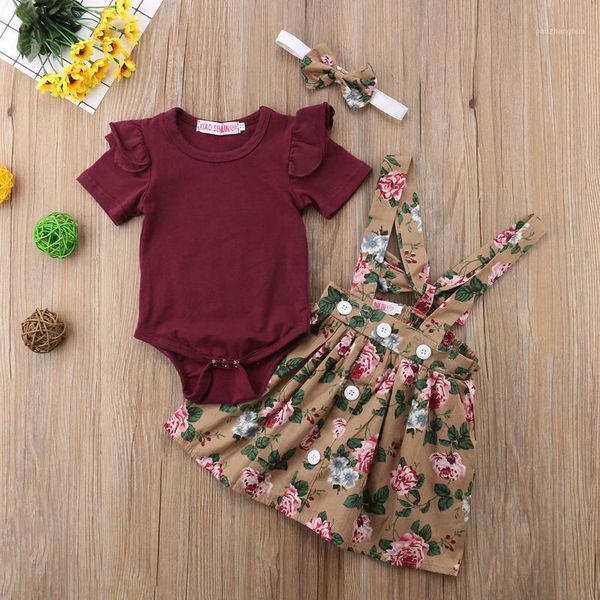 girl's dresses summer 3pcs sweet printing floral baby girls dress born toddler short sleeve romper flower belt outfit1, Red;yellow
girl's dresses summer 3pcs sweet printing floral baby girls dress born toddler short sleeve romper flower belt outfit1, Red;yellow