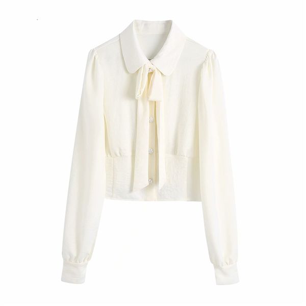 2021 new elegant women bow turn down collar shirts fashion ladies beige tunic streetwear female chic diamond button blouse ezkz, White
2021 new elegant women bow turn down collar shirts fashion ladies beige tunic streetwear female chic diamond button blouse ezkz, White