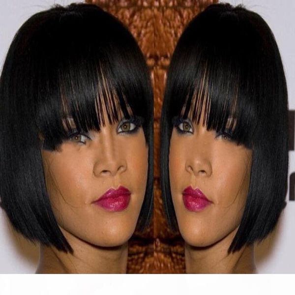 no bad smell european and american wig womens black air bangs short straight hair split wave head short hair chemical fiber hair c
no bad smell european and american wig womens black air bangs short straight hair split wave head short hair chemical fiber hair c