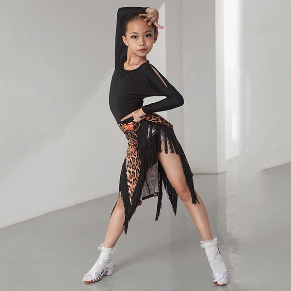 fringe latina dance costume for kids leopard stage costume latin ballroom practice wear tap dancewear tango dance outfits jl1909, Black;red
fringe latina dance costume for kids leopard stage costume latin ballroom practice wear tap dancewear tango dance outfits jl1909, Black;red