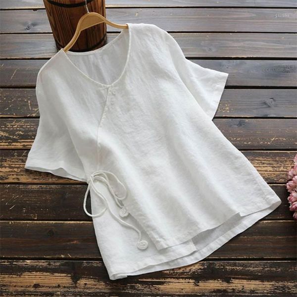 button blouse women casual solid v-neck short sleeve shirt loose strap chemise femme plus size women blouses blusas feminina1, White
button blouse women casual solid v-neck short sleeve shirt loose strap chemise femme plus size women blouses blusas feminina1, White