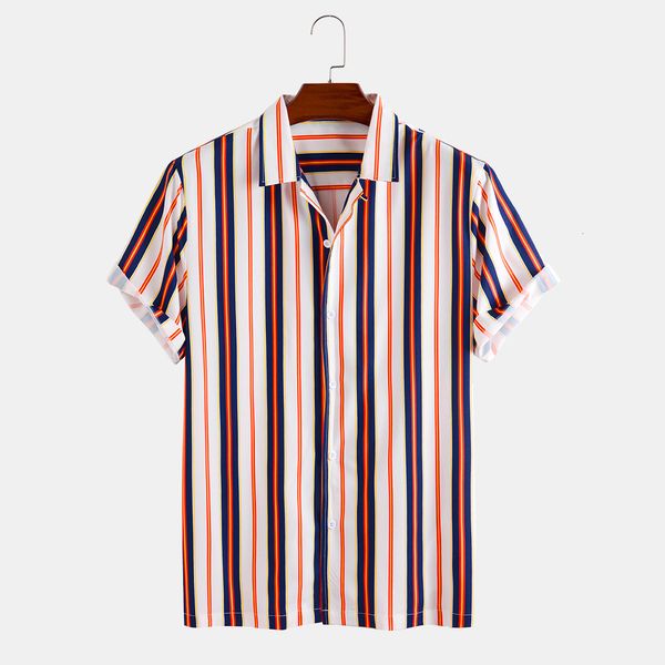 new 2021 short sleeve casual stripe printed men's shirtslim fit fashion floral print dress males clothesb6fr, White;black
new 2021 short sleeve casual stripe printed men's shirtslim fit fashion floral print dress males clothesb6fr, White;black