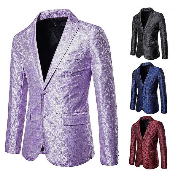 floral blazer men 2019 new single breasted buckle flat collar mens suit jacket wedding party club wear blazer masculino dt18201, White;black
floral blazer men 2019 new single breasted buckle flat collar mens suit jacket wedding party club wear blazer masculino dt18201, White;black