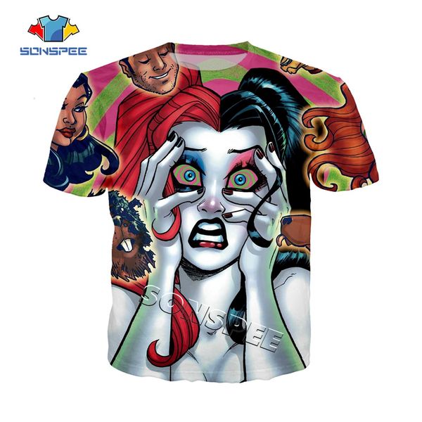 summer suicide squad harley quinn comic clown 3d print shirts humor horror hentai men clothing
summer suicide squad harley quinn comic clown 3d print shirts humor horror hentai men clothing