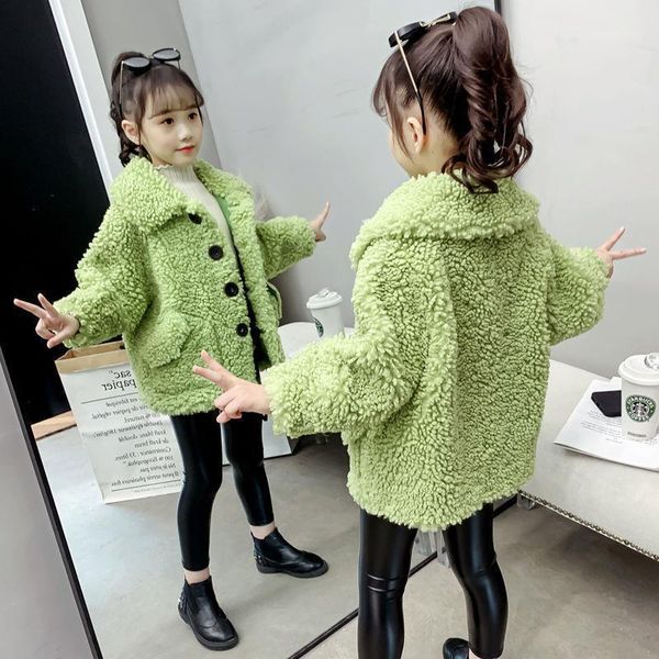 jackets 2021 autumn winter children sheep shearling coat kids girl thick casual jacket teen faux fur warm outerwear clothes d1001, Blue;gray
jackets 2021 autumn winter children sheep shearling coat kids girl thick casual jacket teen faux fur warm outerwear clothes d1001, Blue;gray