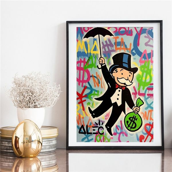 graffiti pop art canvas painting alec monopoly cartoon figure poster prints modern wall art pictures for bedroom kids room home decoration
graffiti pop art canvas painting alec monopoly cartoon figure poster prints modern wall art pictures for bedroom kids room home decoration