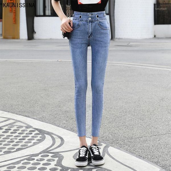 women's jeans women pencil high waist stretch female washed denim trouser skinny pants korean style ankle-length pants1, Blue
women's jeans women pencil high waist stretch female washed denim trouser skinny pants korean style ankle-length pants1, Blue