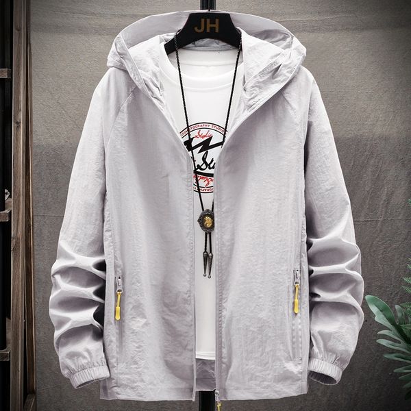 2021 new summer men casual solid windbreaker zipper thin hooded coat outwear male quick-drying men's jacket chamarras para hombre q0o2, Black;brown
2021 new summer men casual solid windbreaker zipper thin hooded coat outwear male quick-drying men's jacket chamarras para hombre q0o2, Black;brown