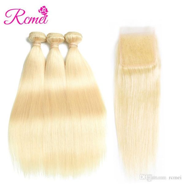 brazilian straight human hair 3 bundles unprocessed human hair extension 613# blonde straight human weave bundles with 4*4 lace closure, Black
brazilian straight human hair 3 bundles unprocessed human hair extension 613# blonde straight human weave bundles with 4*4 lace closure, Black