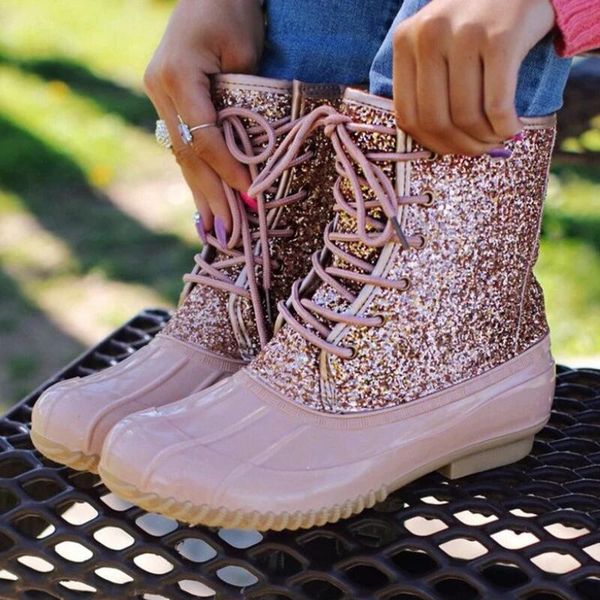 fashion ladies mid-help rain boots european and american new style ski boots fashion leather shoes rain boots wading shoes women, Black
fashion ladies mid-help rain boots european and american new style ski boots fashion leather shoes rain boots wading shoes women, Black