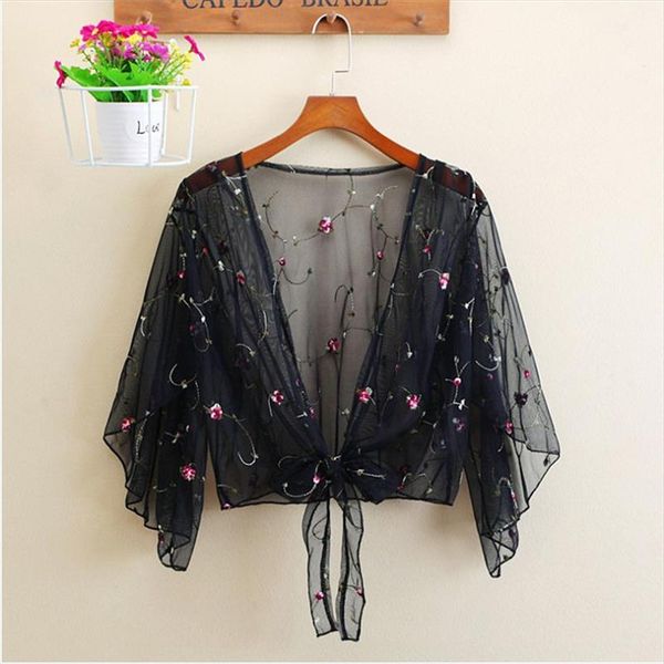women ladies lace cardigan 2021 summer sunproof blouse outwear female hollow out casual blouses kimono short, White
women ladies lace cardigan 2021 summer sunproof blouse outwear female hollow out casual blouses kimono short, White