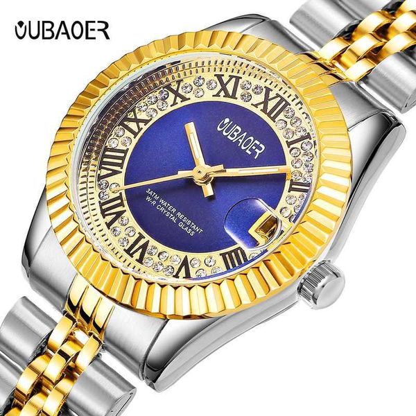 oubaoer golden women stainless steel calendar quartz watch ladies female wristwatch girl clock relogio feminino1, Slivery;brown
oubaoer golden women stainless steel calendar quartz watch ladies female wristwatch girl clock relogio feminino1, Slivery;brown