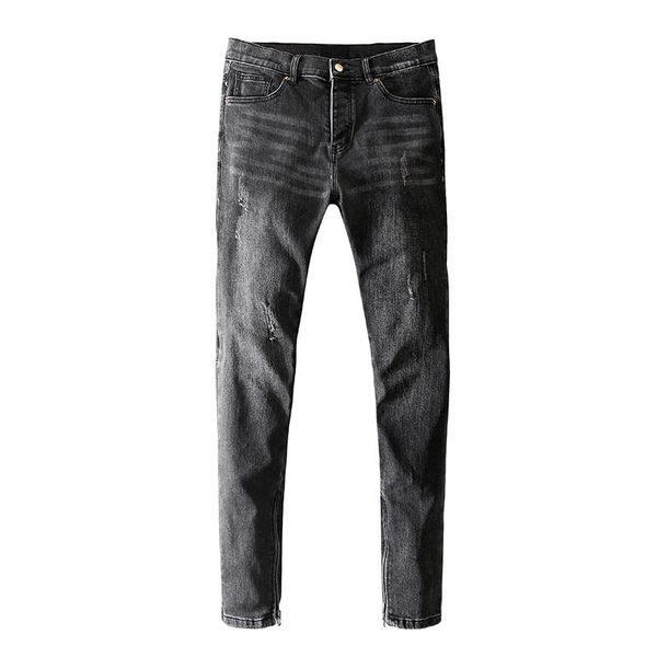 new men's male trousers street fashion brand autumn smoky gray jeans male youth trend trousers zipper slim long denim pants, Blue
new men's male trousers street fashion brand autumn smoky gray jeans male youth trend trousers zipper slim long denim pants, Blue