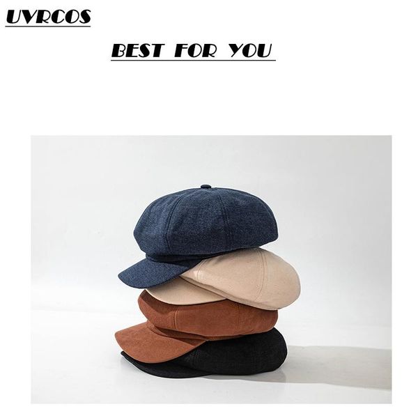 berets uvrcos men beret vintage herringbone gatsby tweed peaky blinders hat sboy spring flat peaked hats, Blue;gray
berets uvrcos men beret vintage herringbone gatsby tweed peaky blinders hat sboy spring flat peaked hats, Blue;gray