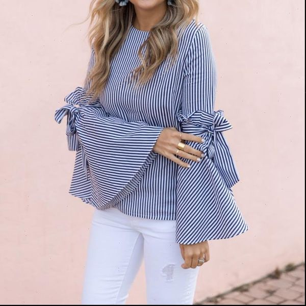 fashion women autumn spring blouse open fork amp bow tie sleeve blouse blue amp white stripes spliced shirt blusas
fashion women autumn spring blouse open fork amp bow tie sleeve blouse blue amp white stripes spliced shirt blusas