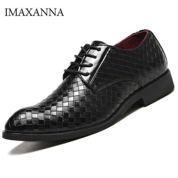 imaxanna men shoes leather weaving mens dress shoes lace up men leather business oxford mens office shoe size 48, Black
imaxanna men shoes leather weaving mens dress shoes lace up men leather business oxford mens office shoe size 48, Black