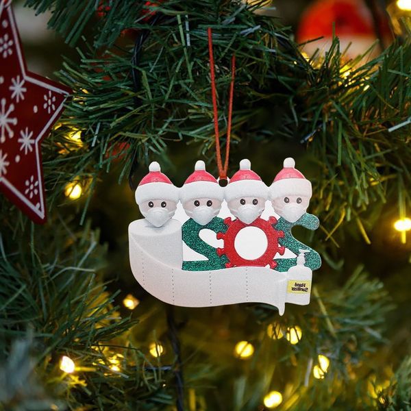 2020 quarantine christmas party decoration gift santa claus with mask personalized hanging ornament pandemic social
2020 quarantine christmas party decoration gift santa claus with mask personalized hanging ornament pandemic social