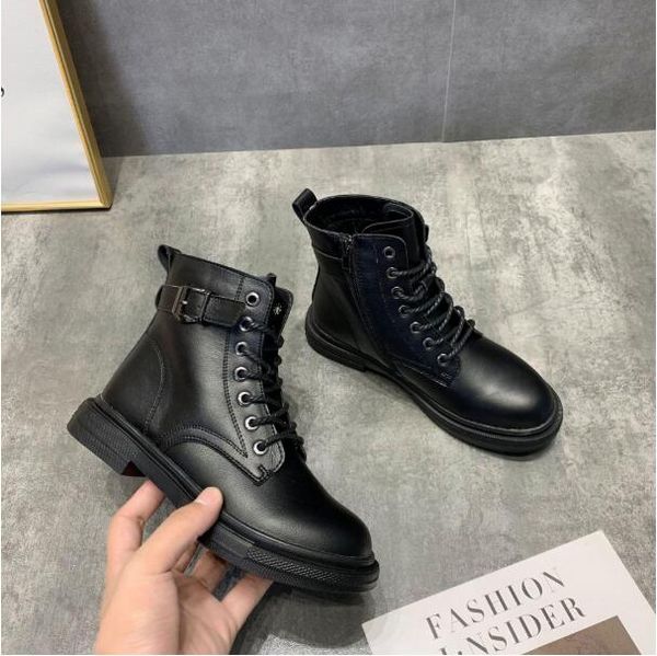 classic genuine leather martin boots womens 2020 autumn and winter new england style short boots lace-up student versatile boots black
classic genuine leather martin boots womens 2020 autumn and winter new england style short boots lace-up student versatile boots black