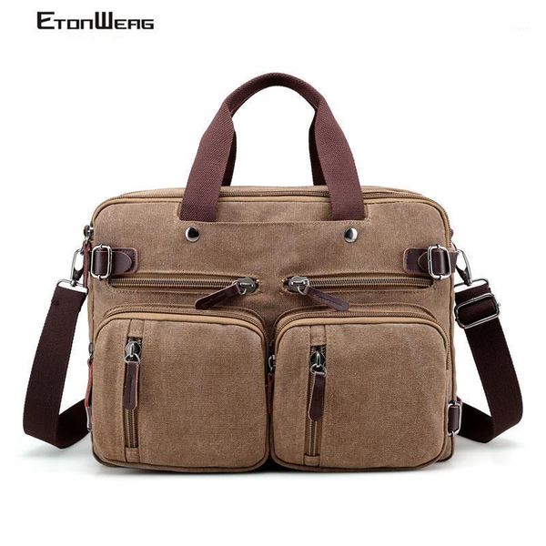 men's canvas briefcase leather handbag travel suitcase messenger shoulder bags large casual business office lappocket tote1
men's canvas briefcase leather handbag travel suitcase messenger shoulder bags large casual business office lappocket tote1
