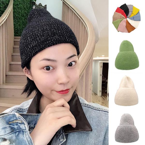 beanie/skull caps women hat knitted silver beanie winter warm cap female hip hop solid color cotton knitting, Blue;gray
beanie/skull caps women hat knitted silver beanie winter warm cap female hip hop solid color cotton knitting, Blue;gray