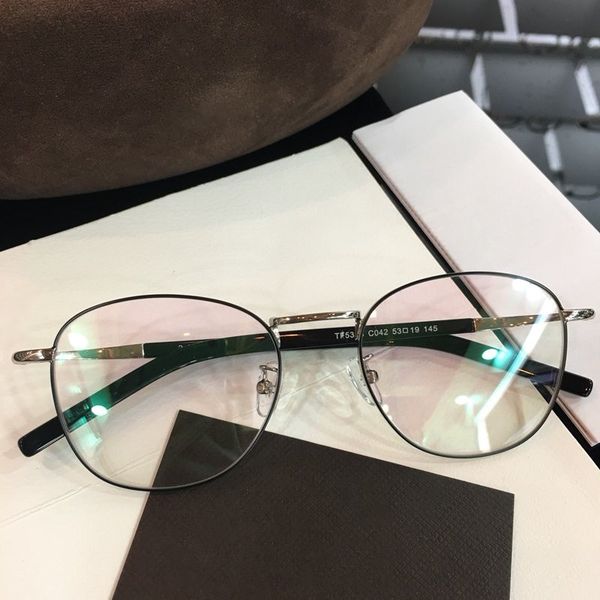tf5333 new fashion eyeglass frame short-sighted eye frame retro large frame can measure prescription lens size 53-19-145
tf5333 new fashion eyeglass frame short-sighted eye frame retro large frame can measure prescription lens size 53-19-145
