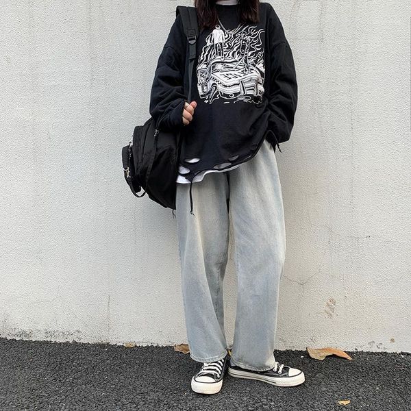 2019 autumn and winter new neutral couple straight wide leg pants fashion casual wild solid color loose jeans blue -2xl1
2019 autumn and winter new neutral couple straight wide leg pants fashion casual wild solid color loose jeans blue -2xl1
