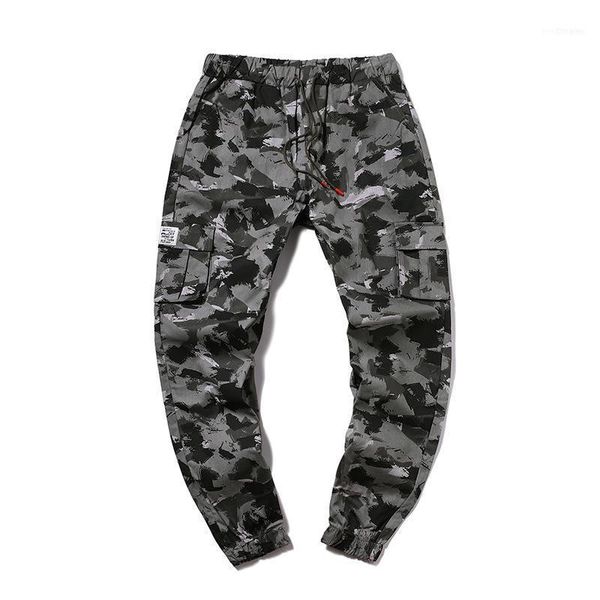men's wear 2019 autumn new style men's camouflage drawstring belt beam leg casual pants11, Black
men's wear 2019 autumn new style men's camouflage drawstring belt beam leg casual pants11, Black