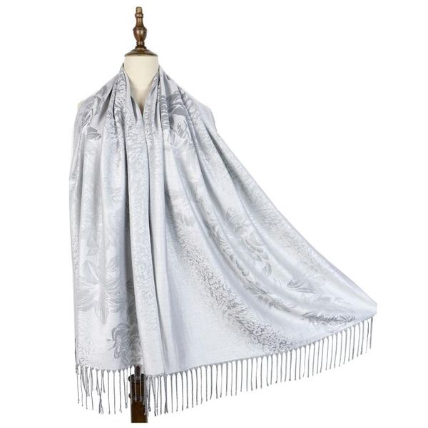 luxury women shawl fashion mujer scarfs long capes jacquard kashmir hijab femme muffler, Blue;gray
luxury women shawl fashion mujer scarfs long capes jacquard kashmir hijab femme muffler, Blue;gray