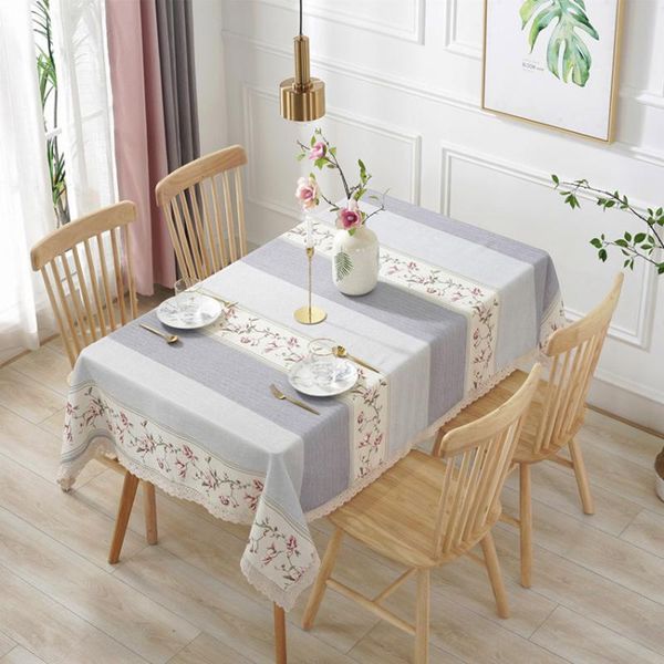 table cloth pastoral striped floral cotton linen lace tablecloth kitchen cover rectangular dining watherproof obrus
table cloth pastoral striped floral cotton linen lace tablecloth kitchen cover rectangular dining watherproof obrus