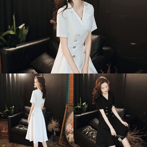 banquet girl 2020 new temperament celebrity elegant dress small dresssmall formal dresshost slim fitusually wear hepburn dress vhq2x, Black;gray
banquet girl 2020 new temperament celebrity elegant dress small dresssmall formal dresshost slim fitusually wear hepburn dress vhq2x, Black;gray