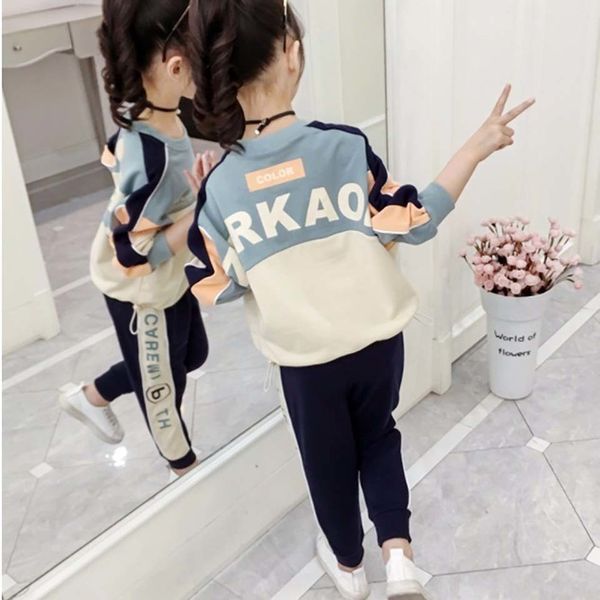 boutique kids clothing 2020 spring girls sets sweater set korean girls fall outfits casual sweatershirt suit t200707, White
boutique kids clothing 2020 spring girls sets sweater set korean girls fall outfits casual sweatershirt suit t200707, White
