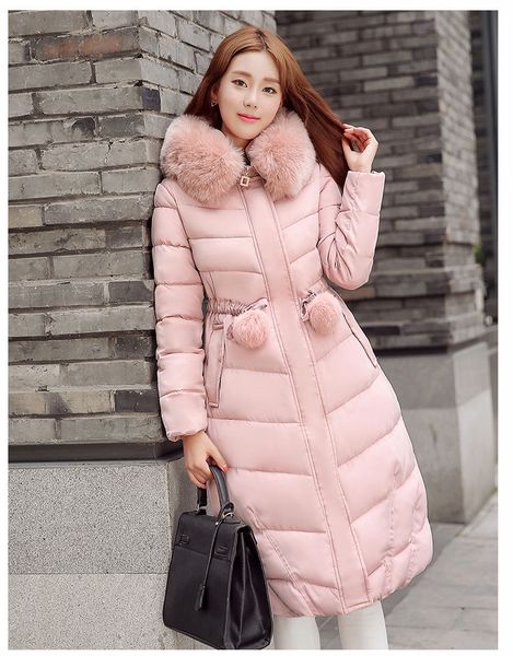 new brand women cotton down jackets women's winter coats black pink cotton-down super warm waterproof windproof slim long parkas
new brand women cotton down jackets women's winter coats black pink cotton-down super warm waterproof windproof slim long parkas