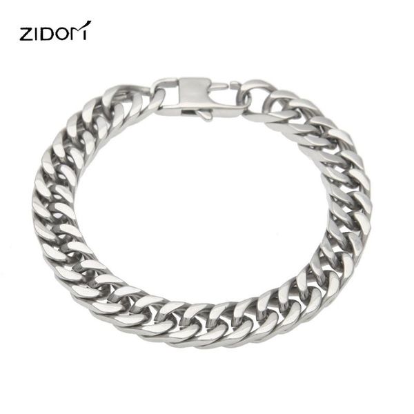 link, chain stainless steel never fade men punk bracelets fashion 1.1cm width 22.5cm long cuban bracelet male jewelry, Black
link, chain stainless steel never fade men punk bracelets fashion 1.1cm width 22.5cm long cuban bracelet male jewelry, Black