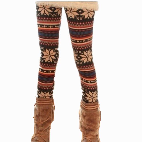 fashion women leggings xmas snowflake reindeer knitted capris autumn winter warm printed capris, Black
fashion women leggings xmas snowflake reindeer knitted capris autumn winter warm printed capris, Black