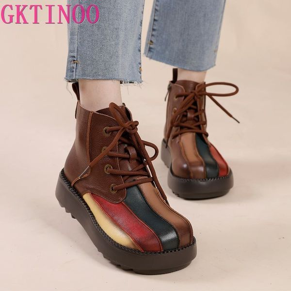 shoes women boots genuine leather mixed colors 2022 new autumn winter zip round toe retro handmade leisure ankle boots, Black
shoes women boots genuine leather mixed colors 2022 new autumn winter zip round toe retro handmade leisure ankle boots, Black