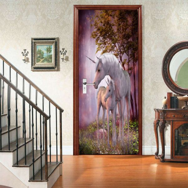 amj magic collection creative environmental protection 3d unicorn door renovation self adhive bedroom wall sticker
amj magic collection creative environmental protection 3d unicorn door renovation self adhive bedroom wall sticker