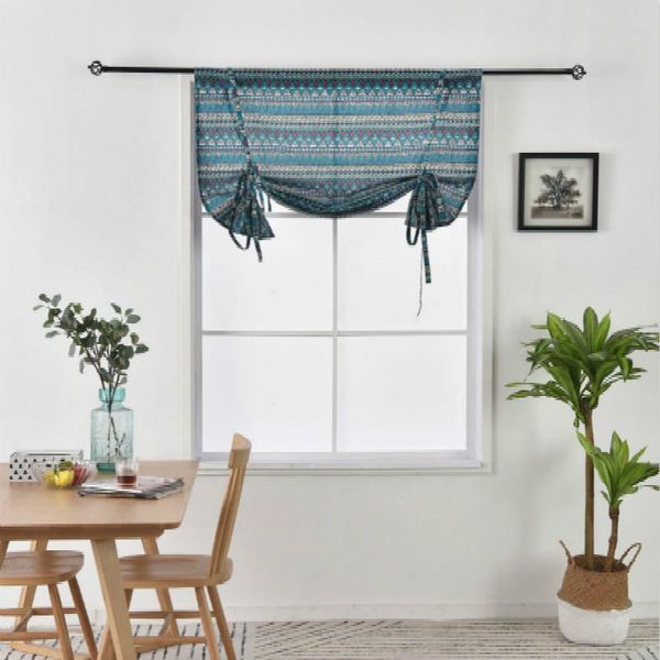 curtain & drapes mediterranean style blue geometric printing cotton pull up rope finished belt shading roman
curtain & drapes mediterranean style blue geometric printing cotton pull up rope finished belt shading roman