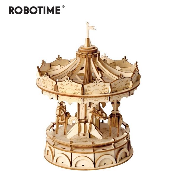 robotime diy 3d wooden merry-go-round puzzle game gift for children kid friend nice decor popular toy tg404 y200413
robotime diy 3d wooden merry-go-round puzzle game gift for children kid friend nice decor popular toy tg404 y200413